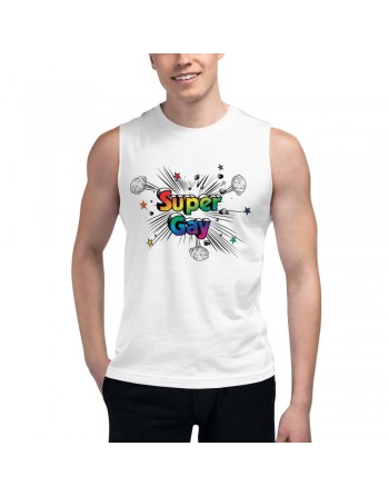 Super Gay Muscle Shirt