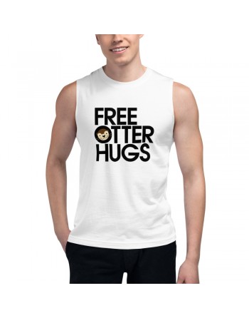 Free Otter Hugs - Muscle Shirt