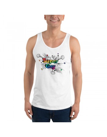 Super Gay Unisex Tank Top